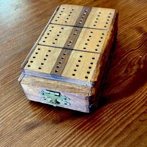 Vintage Cribbage Board